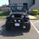 1986 Flat Black Jeep CJ thumbnail