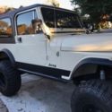 1986 tan Jeep CJ thumbnail