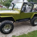 1989 Green Jeep Wrangler thumbnail