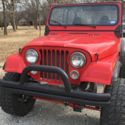 1992 Red Jeep YJ CJ7 custom thumbnail