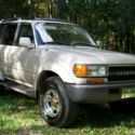 1991 Tan Toyota Land Cruiser thumbnail