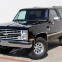 1985 Black Chevrolet Blazer thumbnail