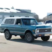 1972 Blue Chevrolet Blazer thumbnail