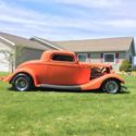 1934 Orange Ford Model A thumbnail