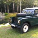 1982 Green & White Land Rover Defender thumbnail