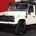1992 White Land Rover Defender thumbnail