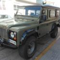 1991 Green Land Rover Defender thumbnail