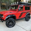 1993 CUSTOM RED Land Rover Defender thumbnail