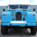1966 Blue Land Rover series II thumbnail