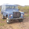 1970 Blue Land Rover Defender thumbnail