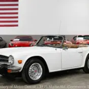 1976 White Triumph TR-6 thumbnail