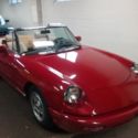 1991 Red Alfa Romeo Spider thumbnail