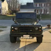 1991 Green Land Rover Defender thumbnail