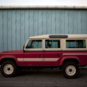 1985 Red Land Rover Defender thumbnail