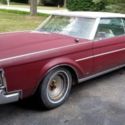 1970 Red Lincoln Mark Series thumbnail