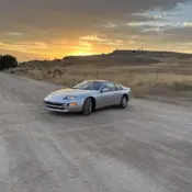 1993 Silver Nissan 300ZX thumbnail