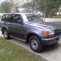 1992 Gray Toyota Land Cruiser thumbnail