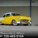 1955 Yellow Chevrolet Bel Air/150/210 thumbnail
