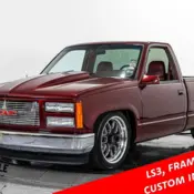 1991 Long Beach Red Metallic Tintcoat GMC Sierra 1500 thumbnail