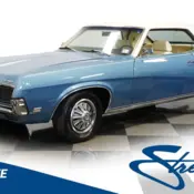 1969 Blue Mercury Cougar thumbnail
