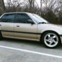 1988 Gold Honda Civic thumbnail
