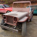 1951 Primer Willys M-38 Military Jeep thumbnail