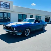 1973 Blue Ford Mustang thumbnail