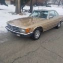 1984 Gold Mercedes-Benz SL-Class thumbnail