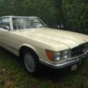 1973 Cream Mercedes-Benz SL-Class thumbnail