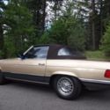 1980 Tan Mercedes-Benz SL-Class thumbnail