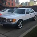 1988 White Mercedes-Benz 500-Series thumbnail