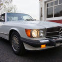 1988 White Mercedes-Benz SL-Class thumbnail