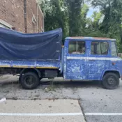 1976 Blue Mercedes-Benz 407 thumbnail