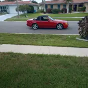 1991 Red Mercedes-Benz SL-Class thumbnail