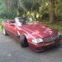 1992 Burgundy Mercedes-Benz SL-Class thumbnail