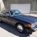 1988 Dark Gray Charcoal Metalic Mercedes-Benz SL-Class thumbnail