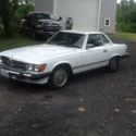 1986 White Mercedes-Benz SL-Class thumbnail