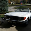 1981 White Mercedes-Benz SL-Class thumbnail