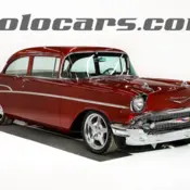 1957 Patriot Red Pearl Chevrolet 210 thumbnail