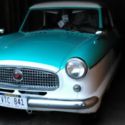 1958 White over Blue Nash Nash-Healey thumbnail
