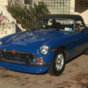 1977 Blue MG MGB thumbnail
