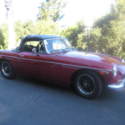 1973 Red MG MGB thumbnail