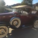1931 Burgundy Ford Model A thumbnail