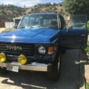 1987 Blue Toyota Land Cruiser thumbnail