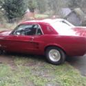 1967 Red Ford Mustang thumbnail