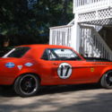 1968 Red Ford Mustang thumbnail