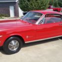 1965 Red Ford Mustang thumbnail