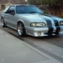 1990 Gray Ford Mustang thumbnail
