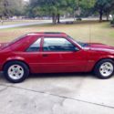 1982 Burgundy Ford Mustang thumbnail