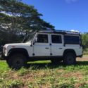 1993 Alpine White Land Rover Defender thumbnail